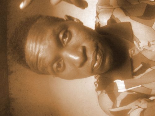 Like one who is her self and encourages me